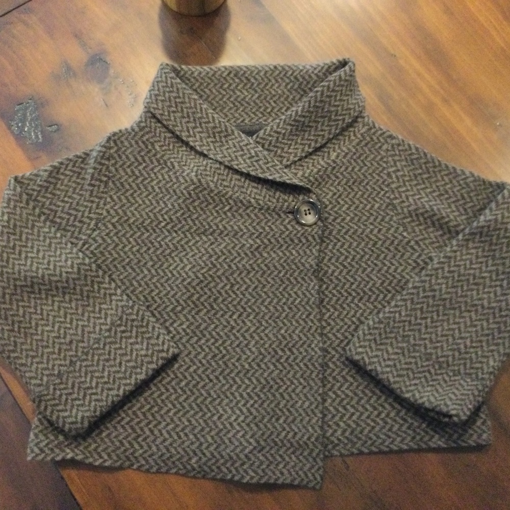 Wrap sweater size small